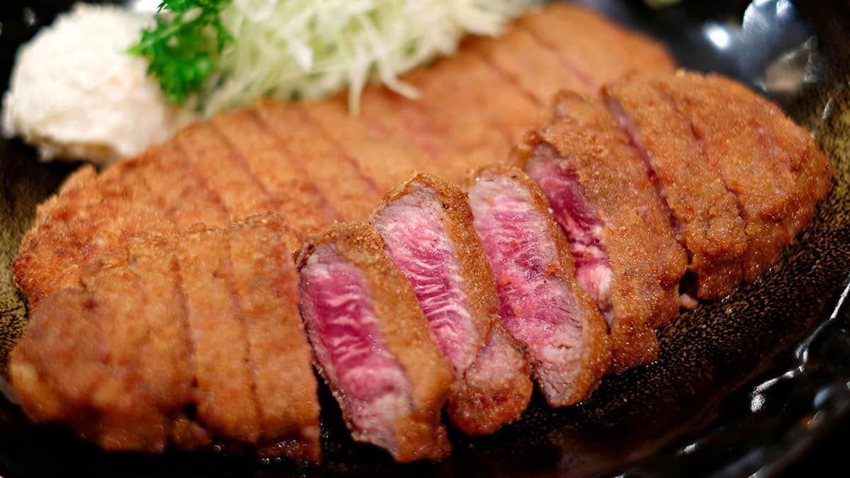 Gyukatsu - Thịt bò chiên xù